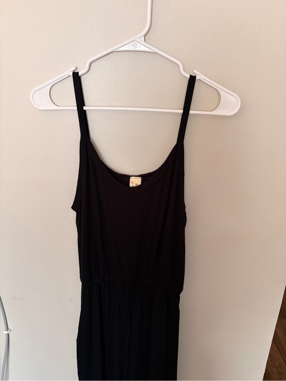 Black Spaghetti Strap Jumpsuit